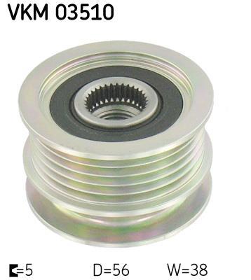 Polia do alternador SKF ref. VKM 03510